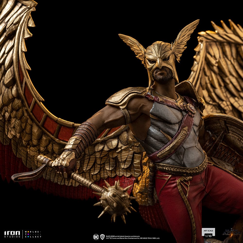 IRON STUDIOS Black Adam Movie Hawkman Art Scale 1/10