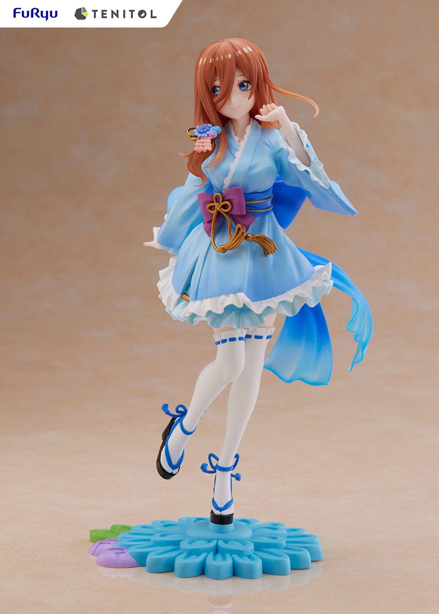 FURYU The Quintessential Quintuplets Tenitol - Miku Nakano (Mini Skirt Yukata Ver.) Figure