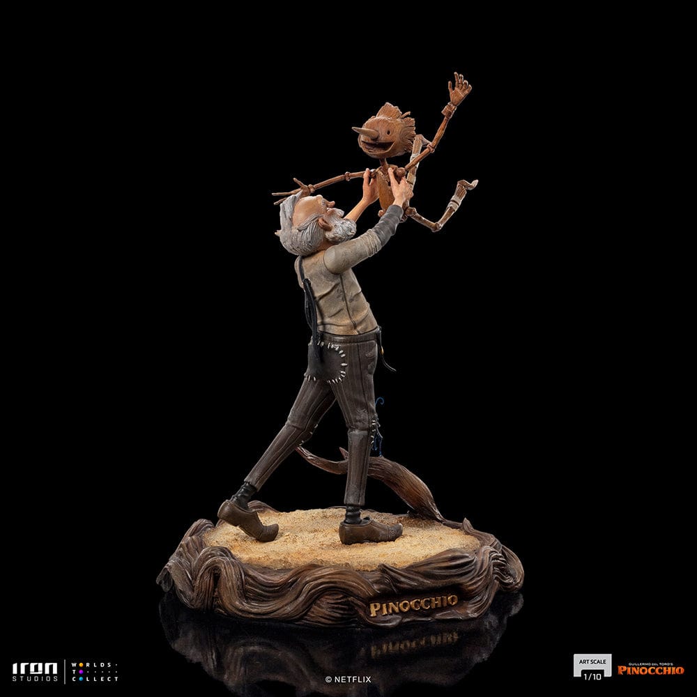 IRON STUDIOS Gepeto & Pinocchio Art Scale 1/10