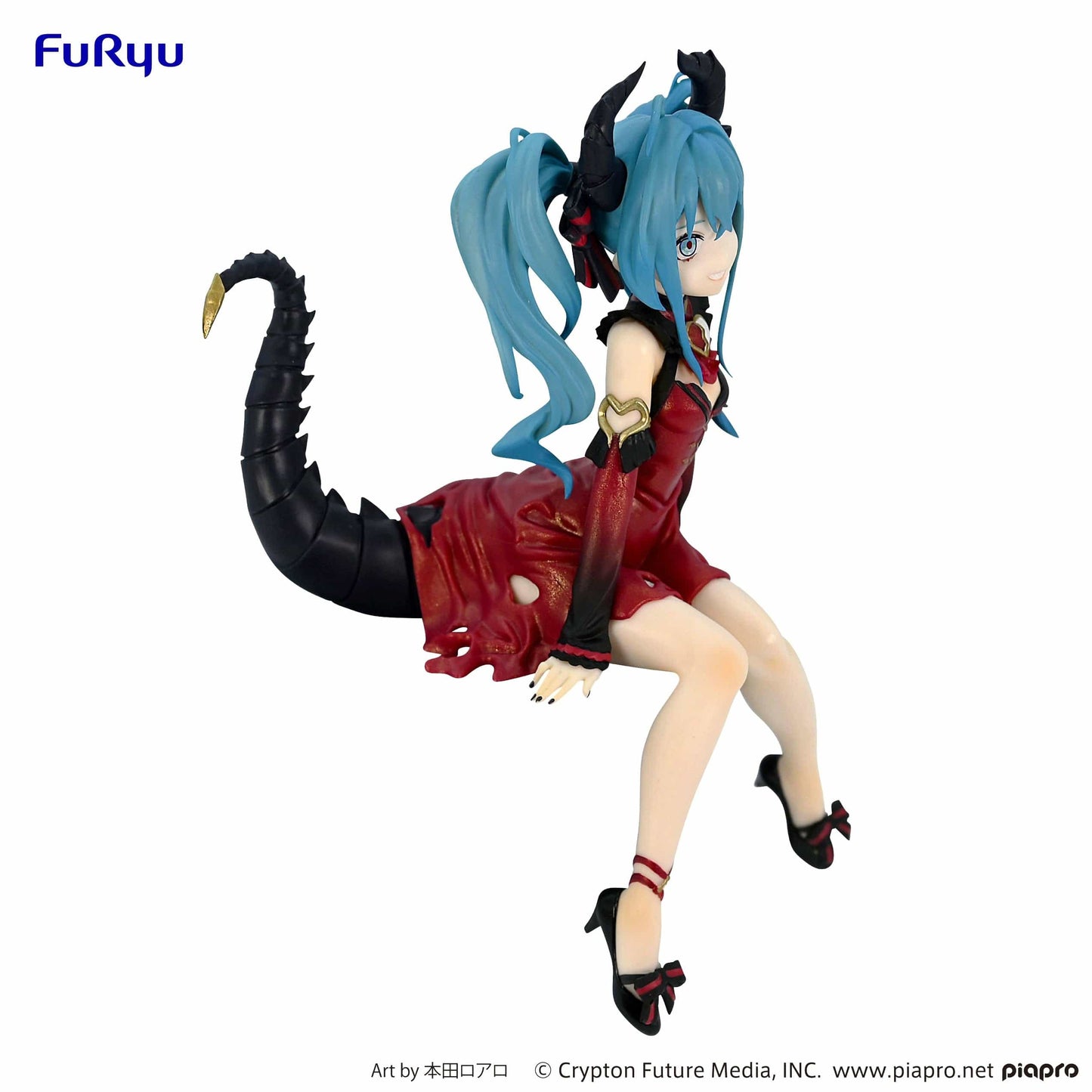 FURYU Vocaloid Series Noodle Stopper - Hatsune Miku (Villain Red Color ver.)