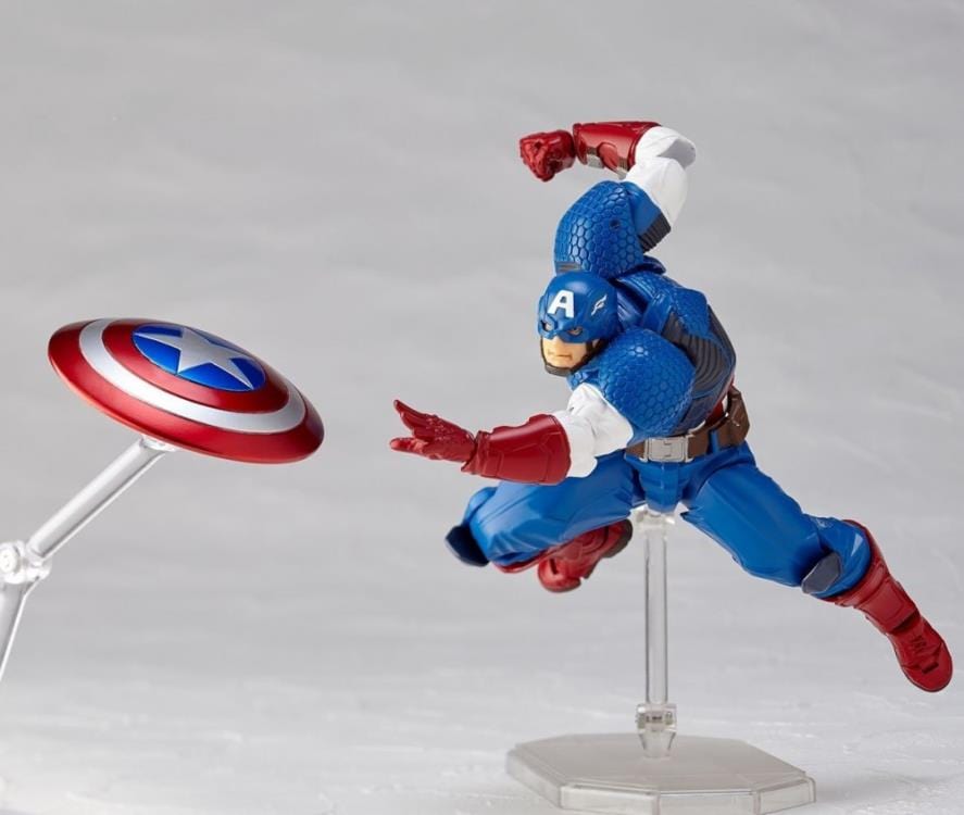 KAIYODO Marvel Amazing Yamaguchi Revoltech No.007 Captain America