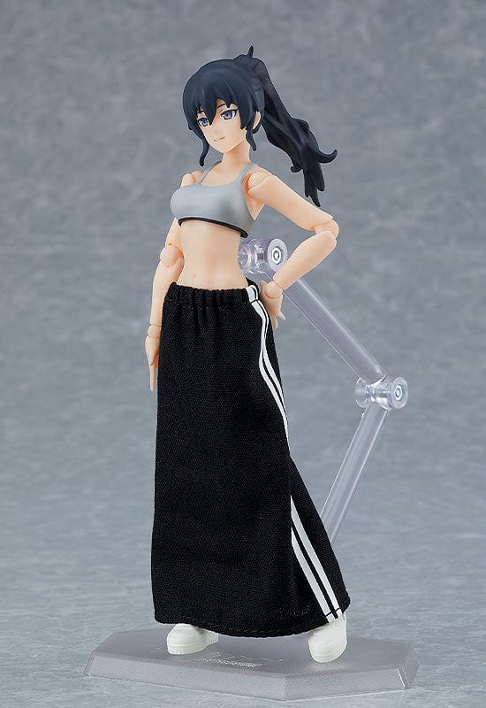 MAX FACTORY figma Female Body (Makoto) with Tracksuit + Tracksuit Skirt Outfit