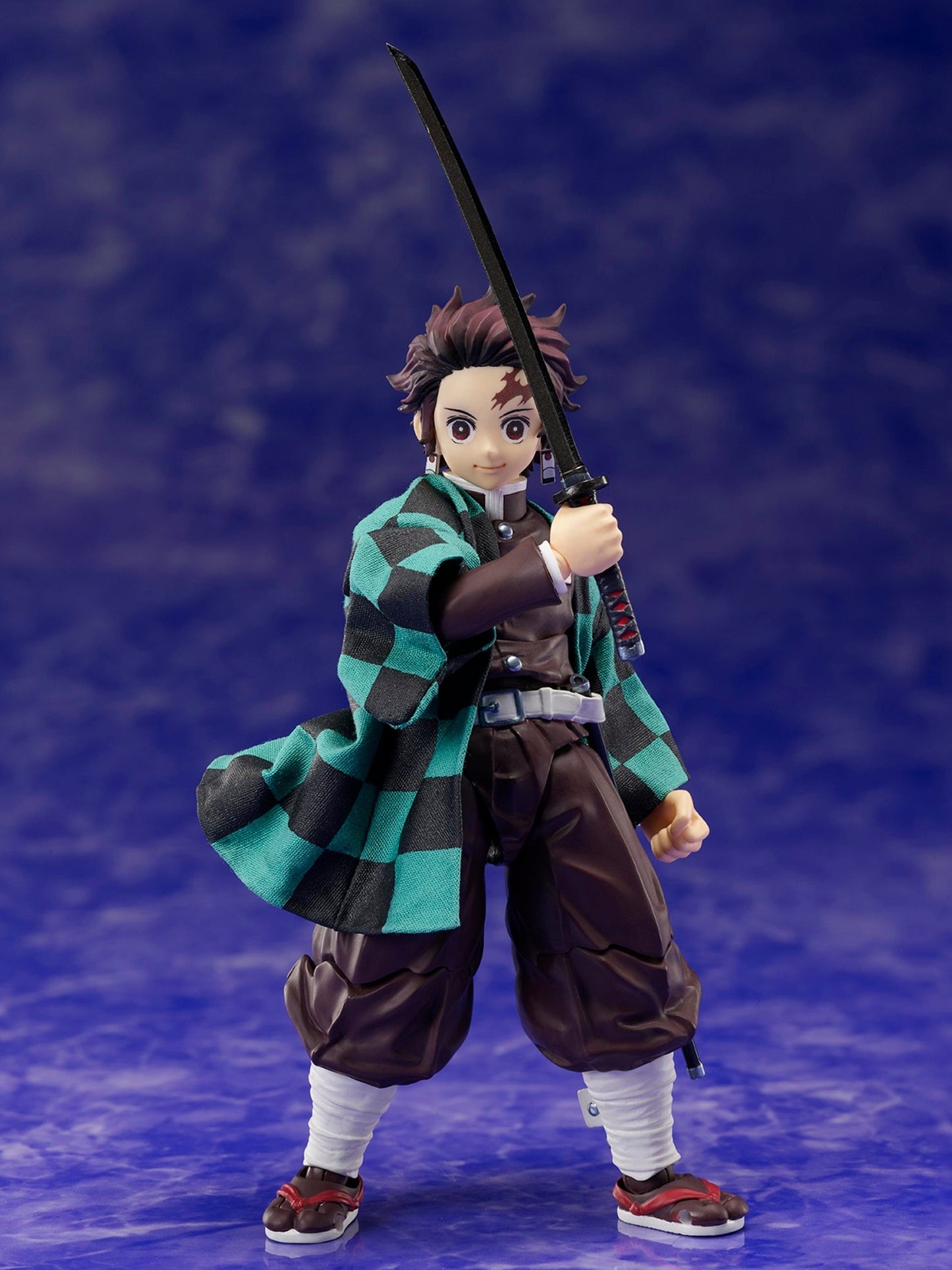 PO-ANIPLEX: Demon Slayer: Kimetsu no Yaiba［BUZZmod.］ Tanjiro Kamado 1/12 Scale Action Figure