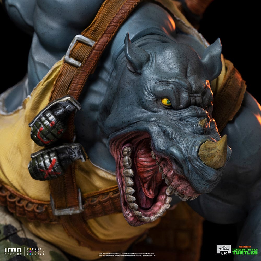 IRON STUDIOS Rocksteady - TMNT BDS Art Scale 1/10