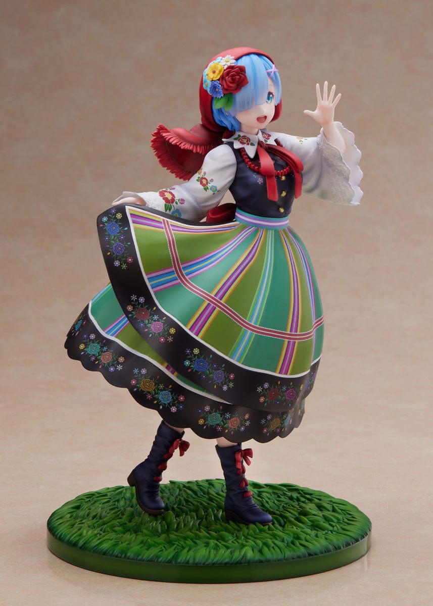 FURYU Re:Zero -Starting Life in Another World- F:Nex - Rem (Country Dress Ver.) 1/7 Scale Figure