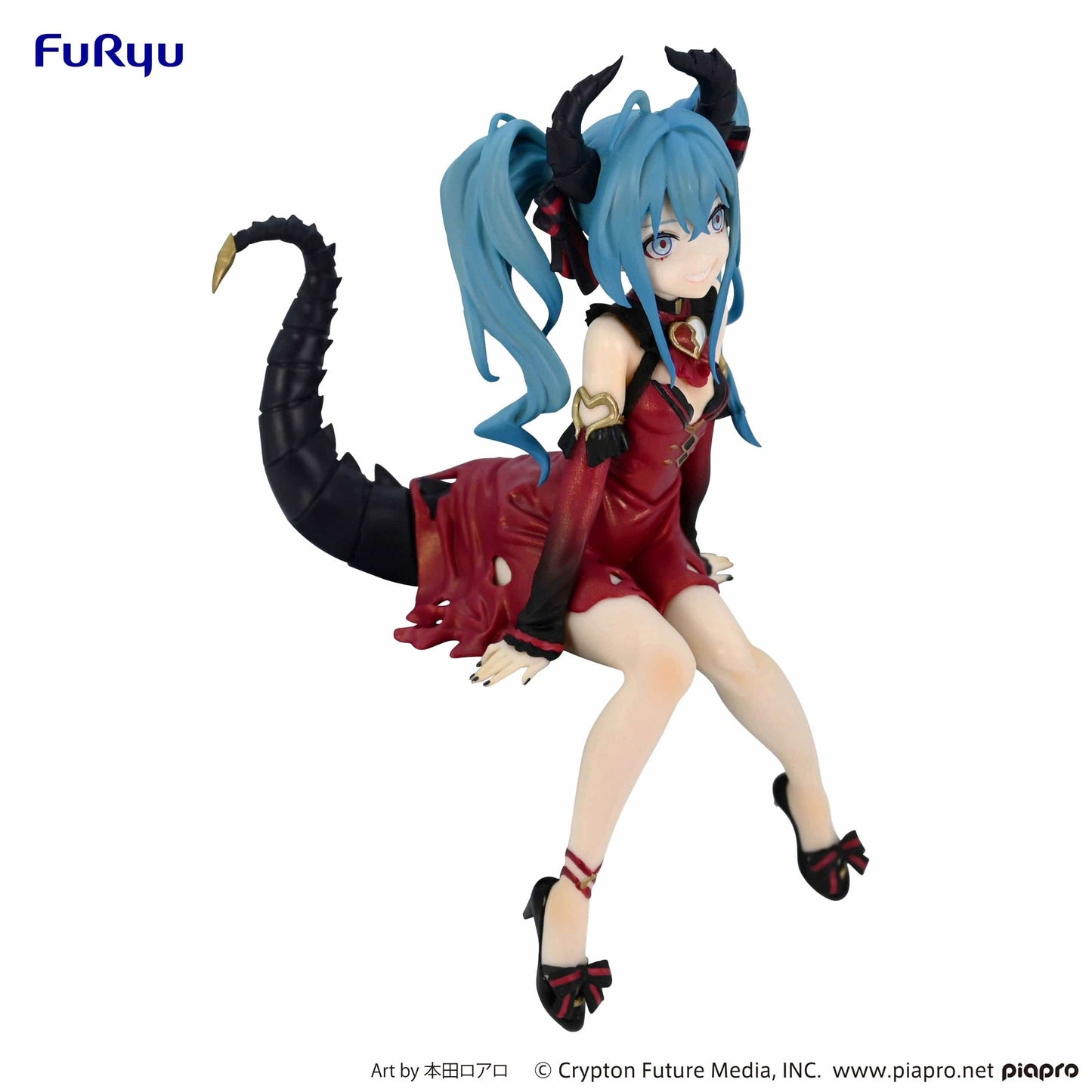 FURYU Vocaloid Series Noodle Stopper - Hatsune Miku (Villain Red Color ver.)