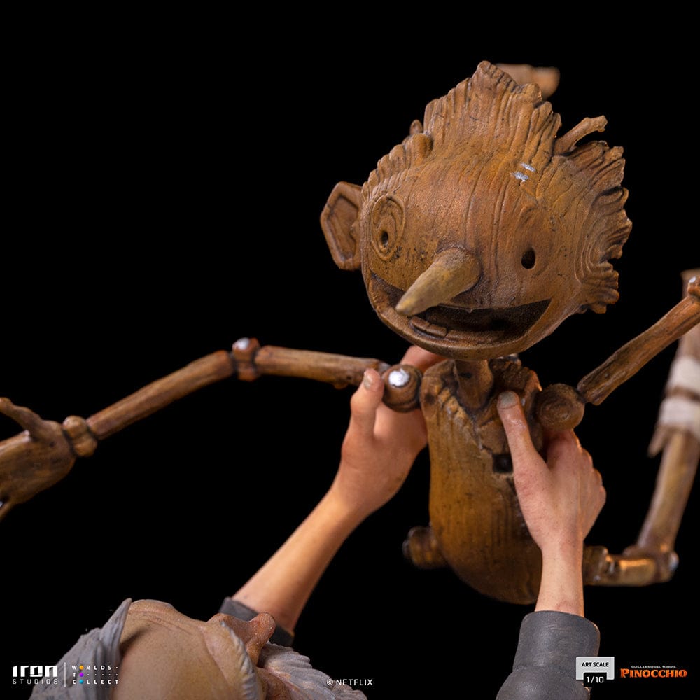 IRON STUDIOS Gepeto & Pinocchio Art Scale 1/10