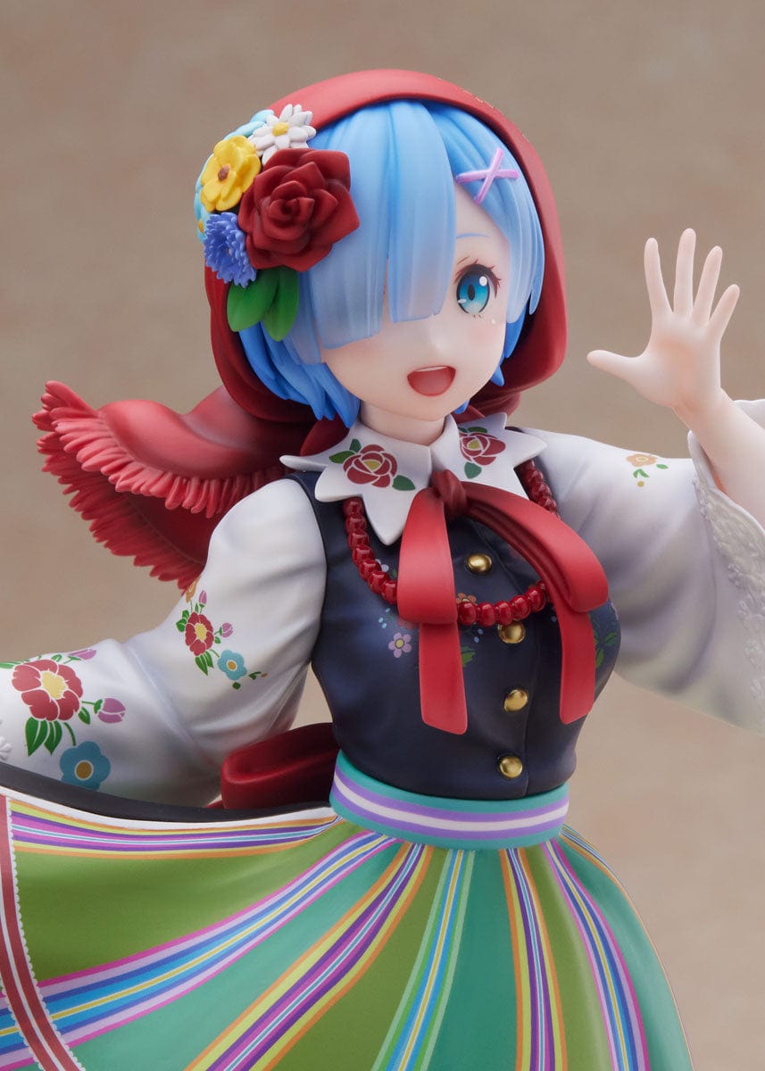 FURYU Re:Zero -Starting Life in Another World- F:Nex - Rem (Country Dress Ver.) 1/7 Scale Figure