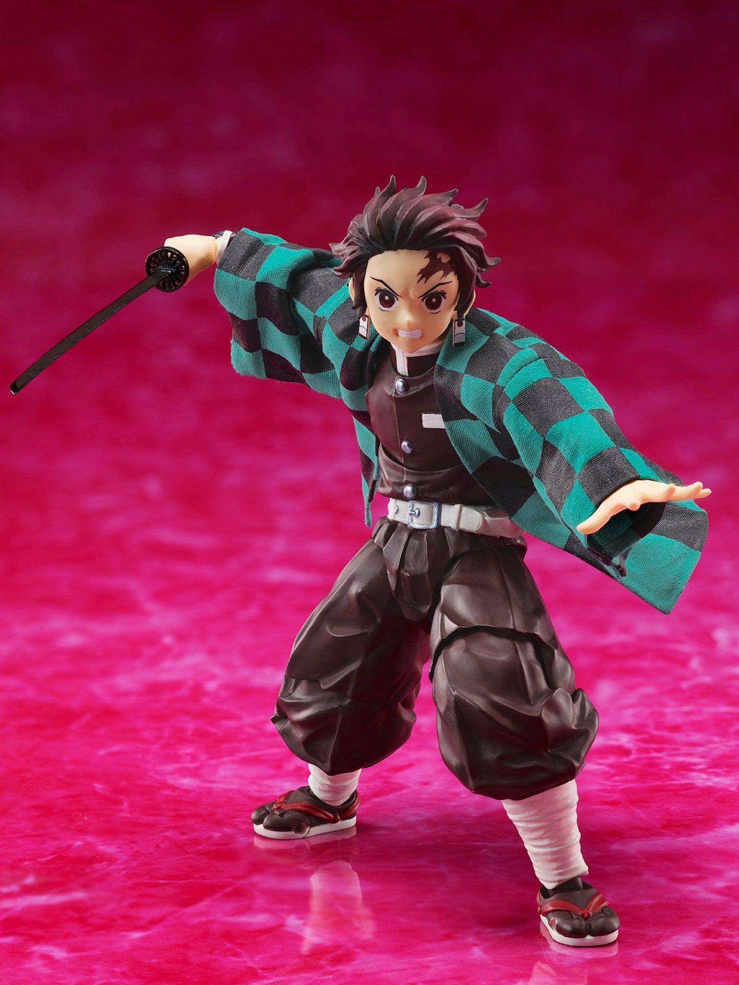 PO-ANIPLEX: Demon Slayer: Kimetsu no Yaiba［BUZZmod.］ Tanjiro Kamado 1/12 Scale Action Figure