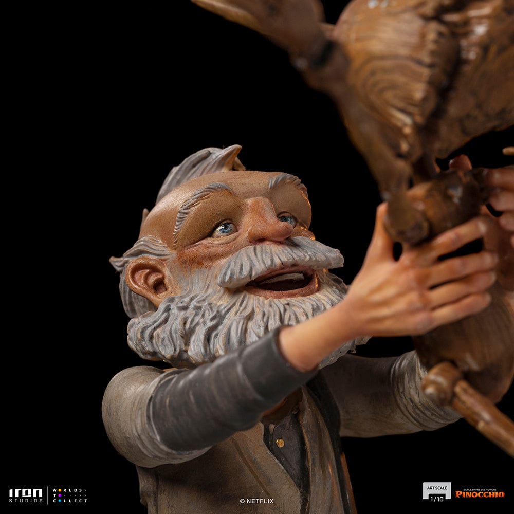 IRON STUDIOS Gepeto & Pinocchio Art Scale 1/10