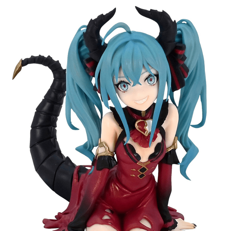 FURYU Vocaloid Series Noodle Stopper - Hatsune Miku (Villain Red Color ver.)