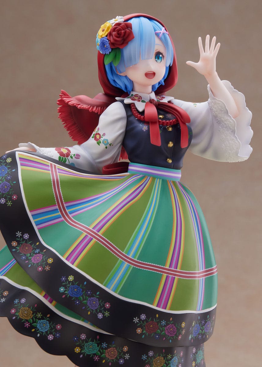 FURYU Re:Zero -Starting Life in Another World- F:Nex - Rem (Country Dress Ver.) 1/7 Scale Figure