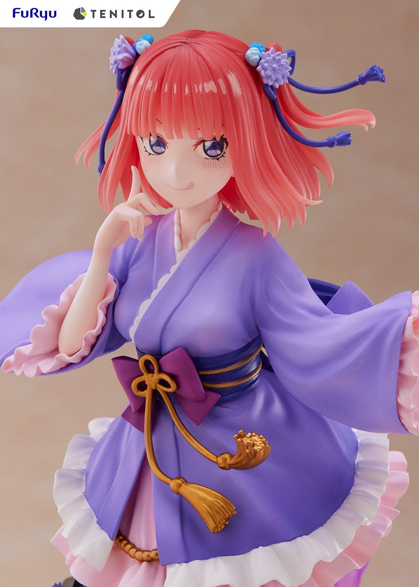 FURYU The Quintessential Quintuplets Tenitol Nino Nakano (Mini Skirt Yukata Ver.) Figure