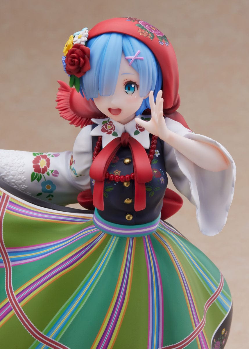 FURYU Re:Zero -Starting Life in Another World- F:Nex - Rem (Country Dress Ver.) 1/7 Scale Figure