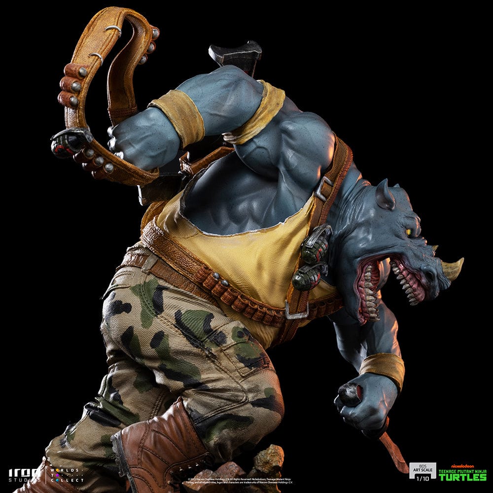 IRON STUDIOS Rocksteady - TMNT BDS Art Scale 1/10