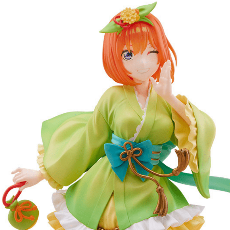 FURYU The Quintessential Quintuplets Tenitol Yotsuba Nakano (Mini Skirt Yukata Ver.) Figure