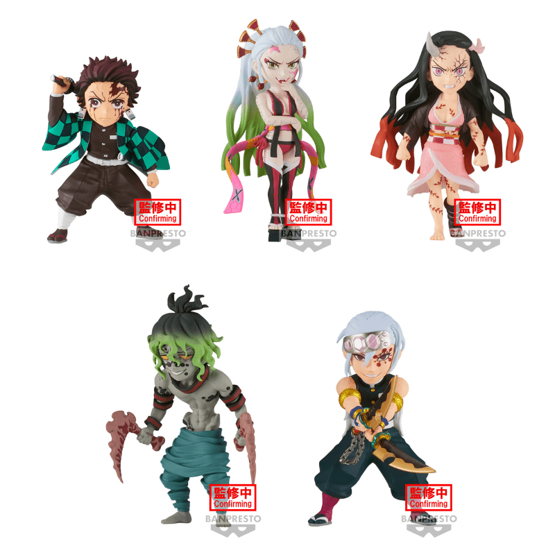 BANPRESTO Demon Slayer: Kimetsu No Yaiba World Collectable Figure Vol.10 Set