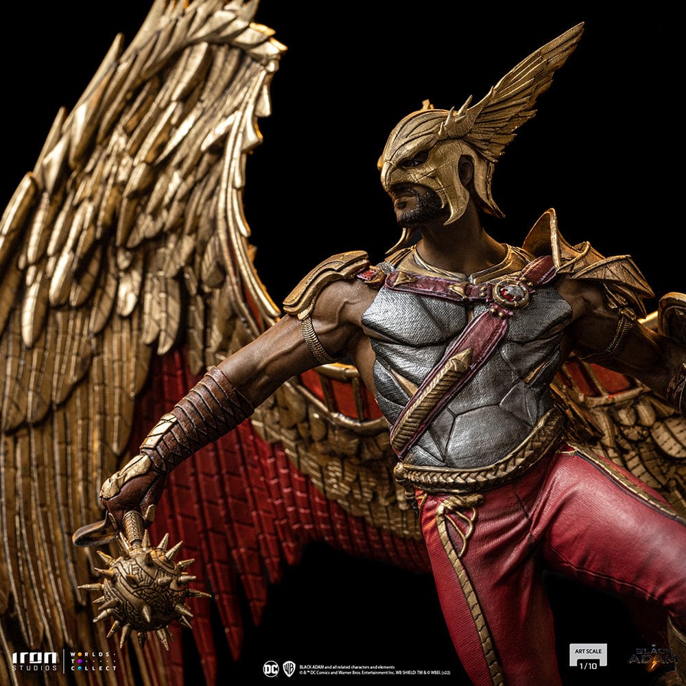 IRON STUDIOS Black Adam Movie Hawkman Art Scale 1/10