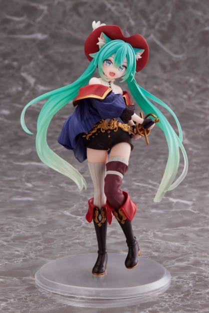 TAITO Vocaloid Hatsune Miku (Puss in Boots Ver.) Wonderland Figure