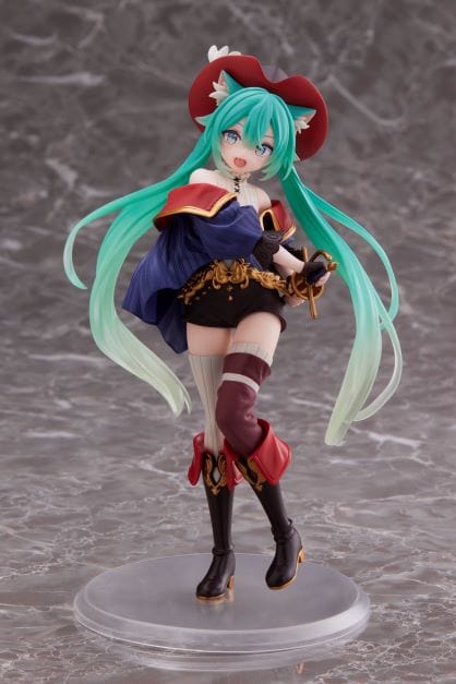 TAITO Vocaloid Hatsune Miku (Puss in Boots Ver.) Wonderland Figure