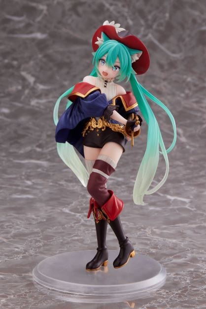 TAITO Vocaloid Hatsune Miku (Puss in Boots Ver.) Wonderland Figure