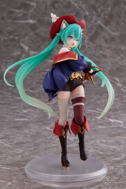 TAITO Vocaloid Hatsune Miku (Puss in Boots Ver.) Wonderland Figure