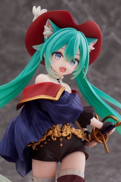 TAITO Vocaloid Hatsune Miku (Puss in Boots Ver.) Wonderland Figure