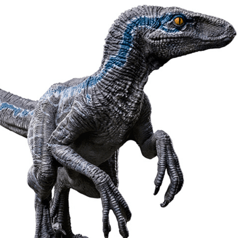 IRON STUDIOS Jurassic World Velociraptor Blue B Icons