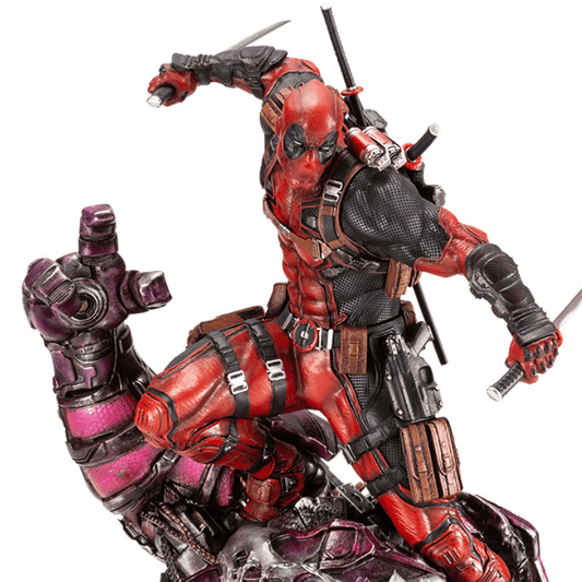 KOTOBUKIYA DEADPOOL FINE ART STATUE SIGNATURE SERIES -Featuring the Kucharek Brothers-