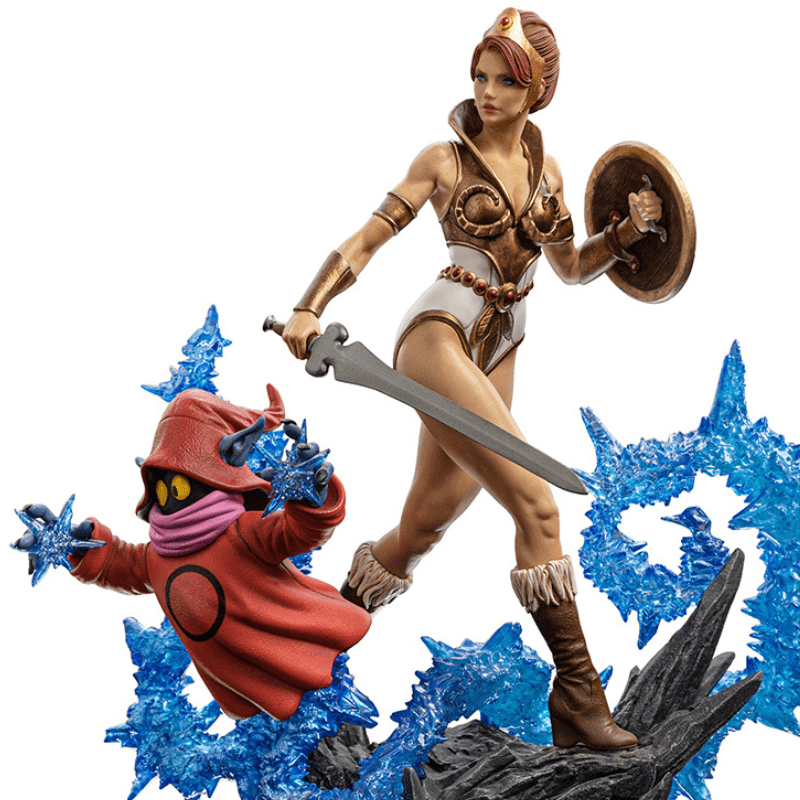 IRON STUDIOS MOTU Teela and Orko Deluxe Art Scale 1/10