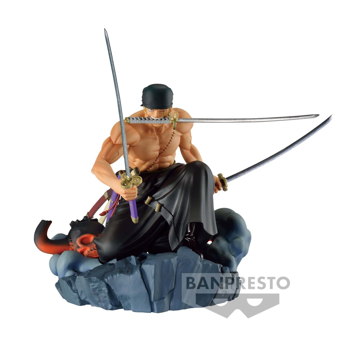 BANPRESTO One Piece Dioramatic Roronoa Zoro (The Brush) Figure