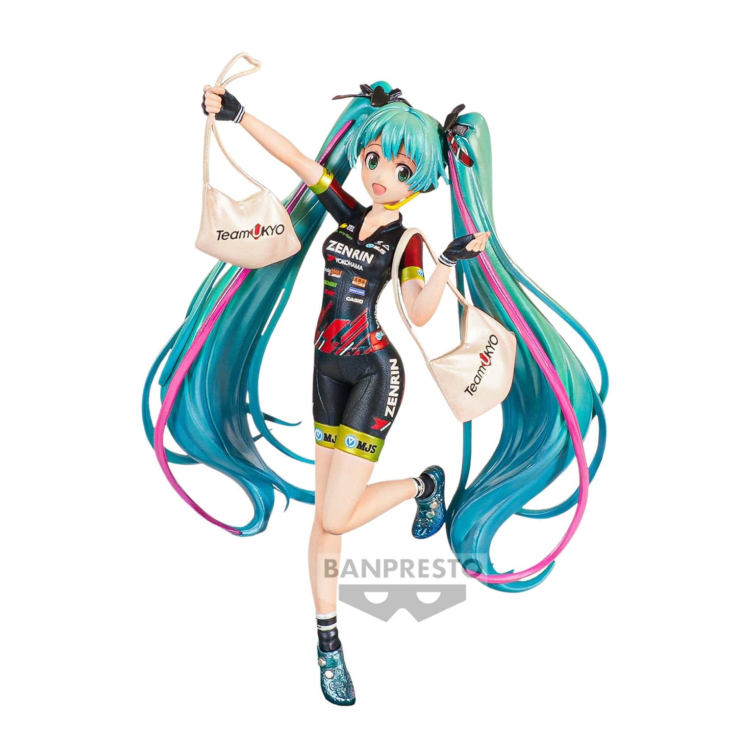 BANPRESTO Hatsune Miku Racing Banpresto Chronicle Espresto est Print & Hair Racing Miku (2019 Team UKYO Cheering Ver.)