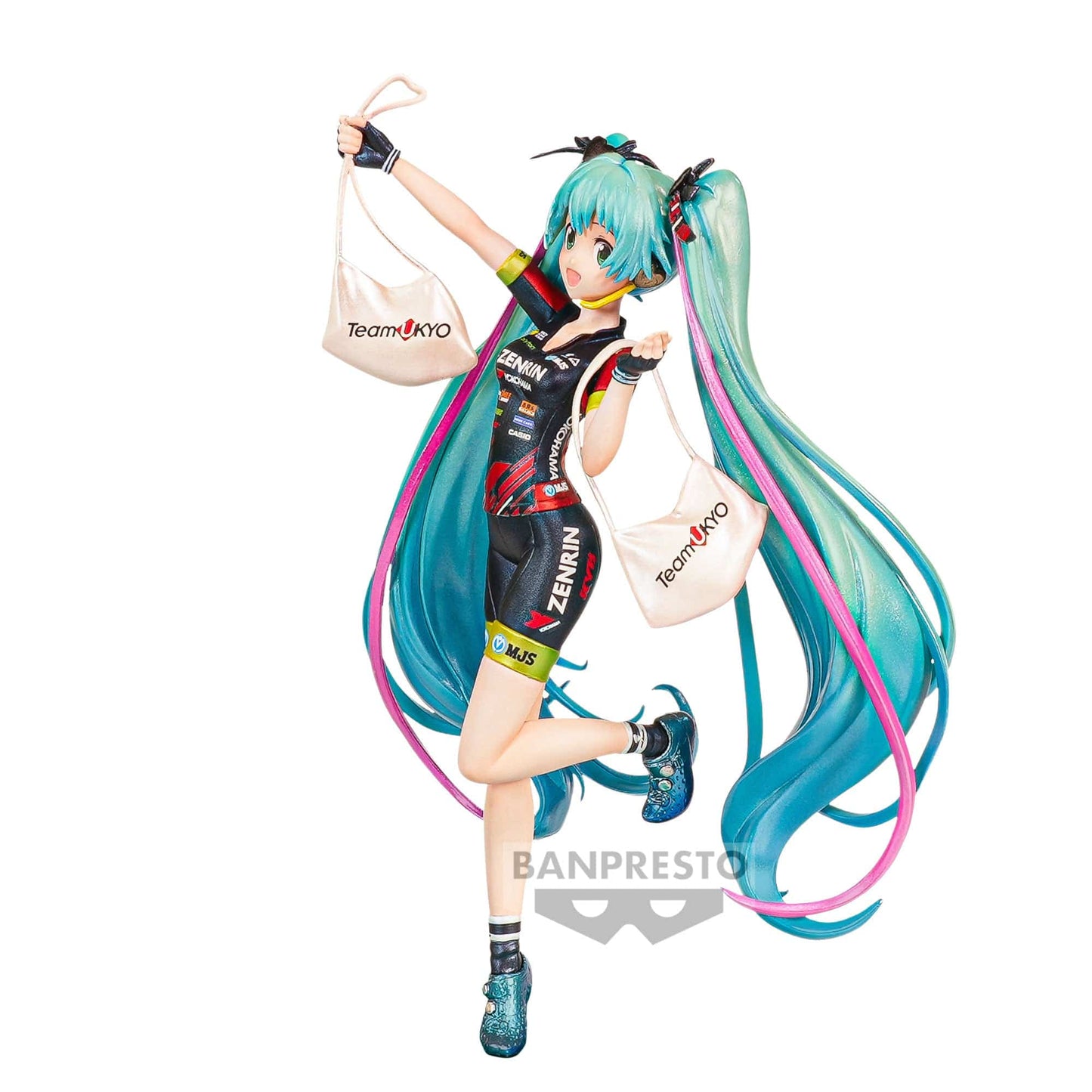 BANPRESTO Hatsune Miku Racing Banpresto Chronicle Espresto est Print & Hair Racing Miku (2019 Team UKYO Cheering Ver.)