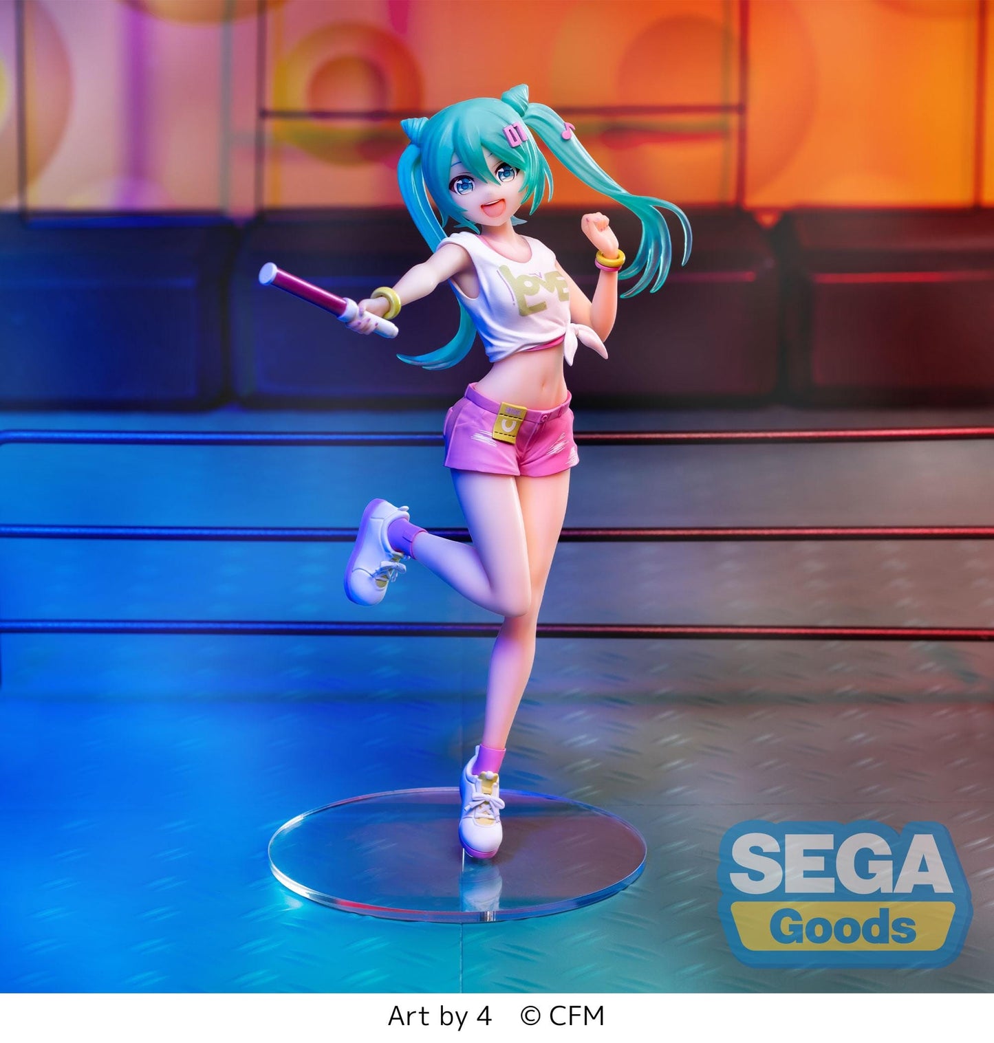 SEGA Vocaloid Luminasta Hatsune Miku (Live Cheering) Figure