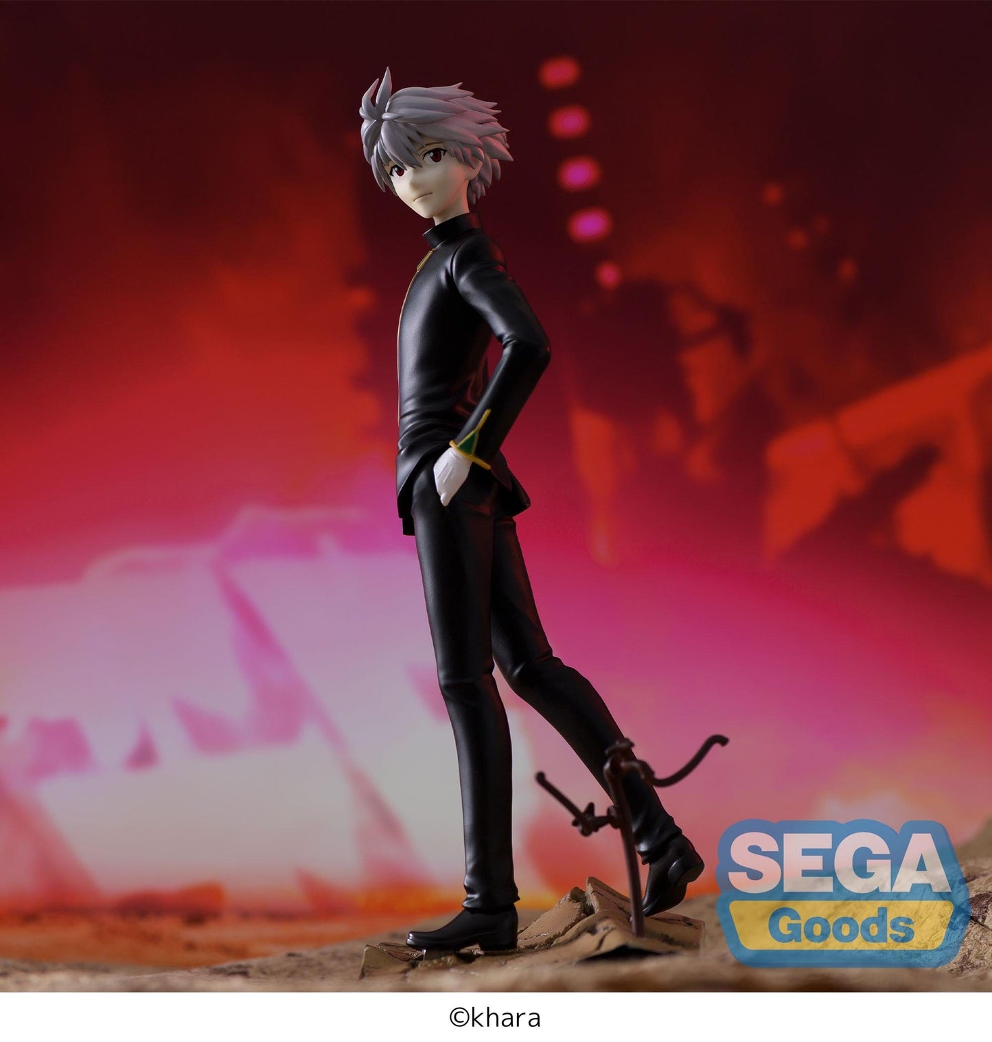 SEGA Rebuild of Evangelion Luminasta Kaworu Nagisa (Commander Suit Ver.) Figure