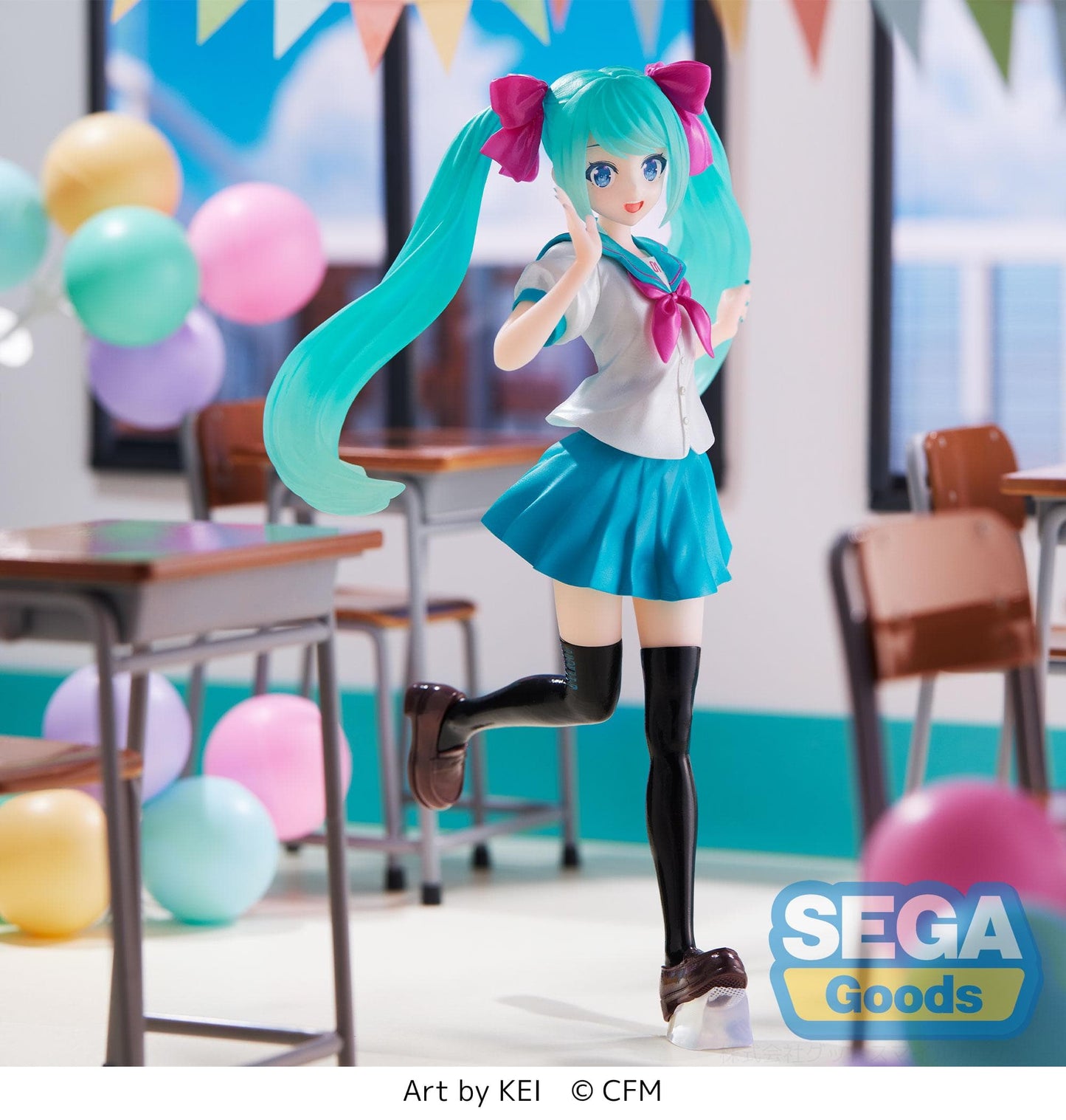 SEGA Hatsune Miku Series Luminasta - Hatsune Miku 16th Anniversary (KEI Ver.) Figure