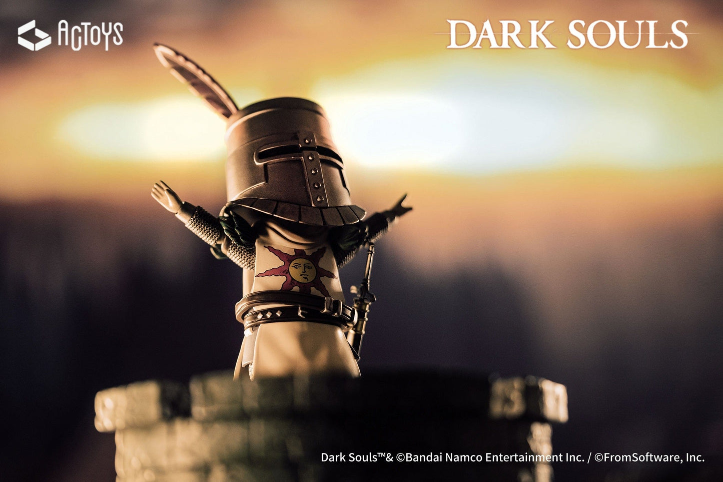 EMONTOYS Dark Souls Solaire of Astora Action Figure