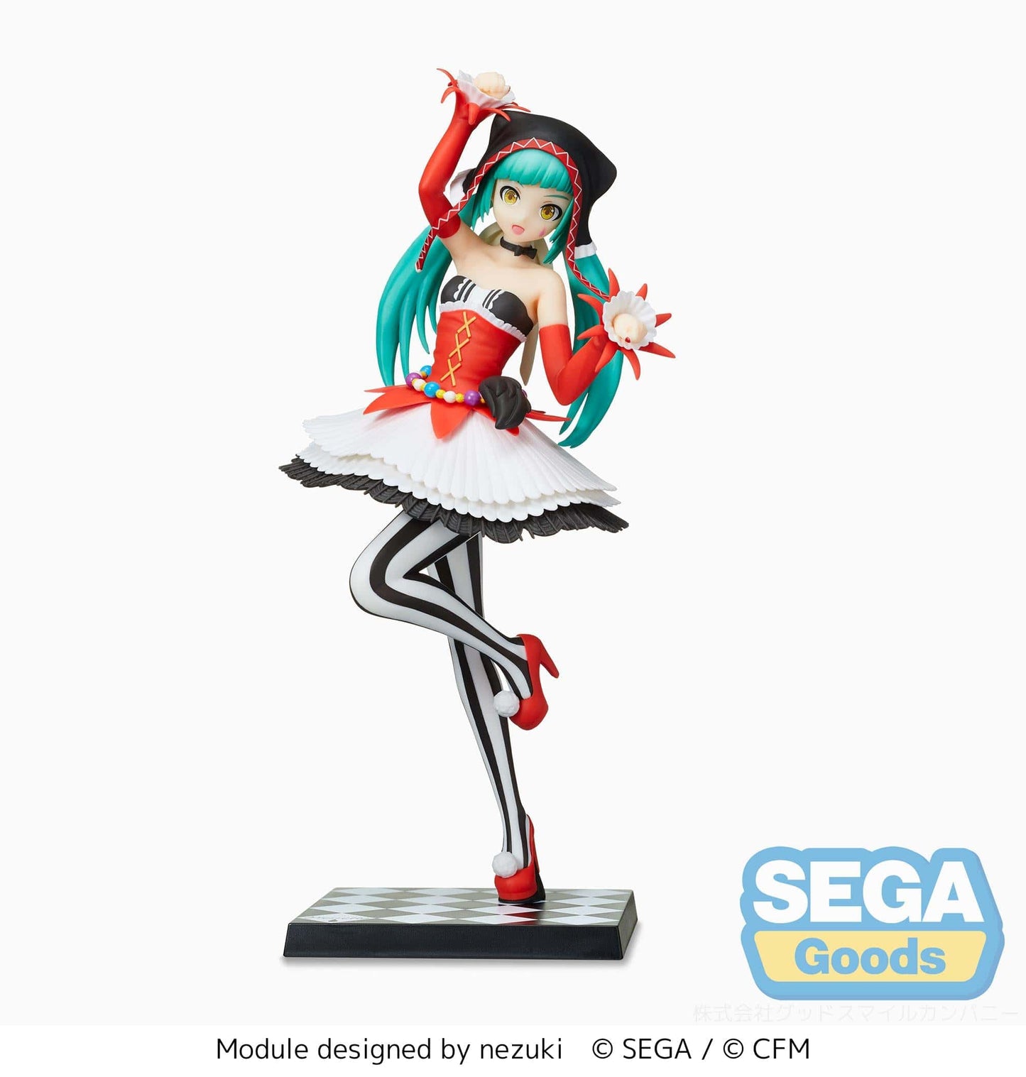 SEGA Hatsune Miku Project DIVA Arcade Future Tone Hatsune Miku (Pierretta) Super Premium Figure