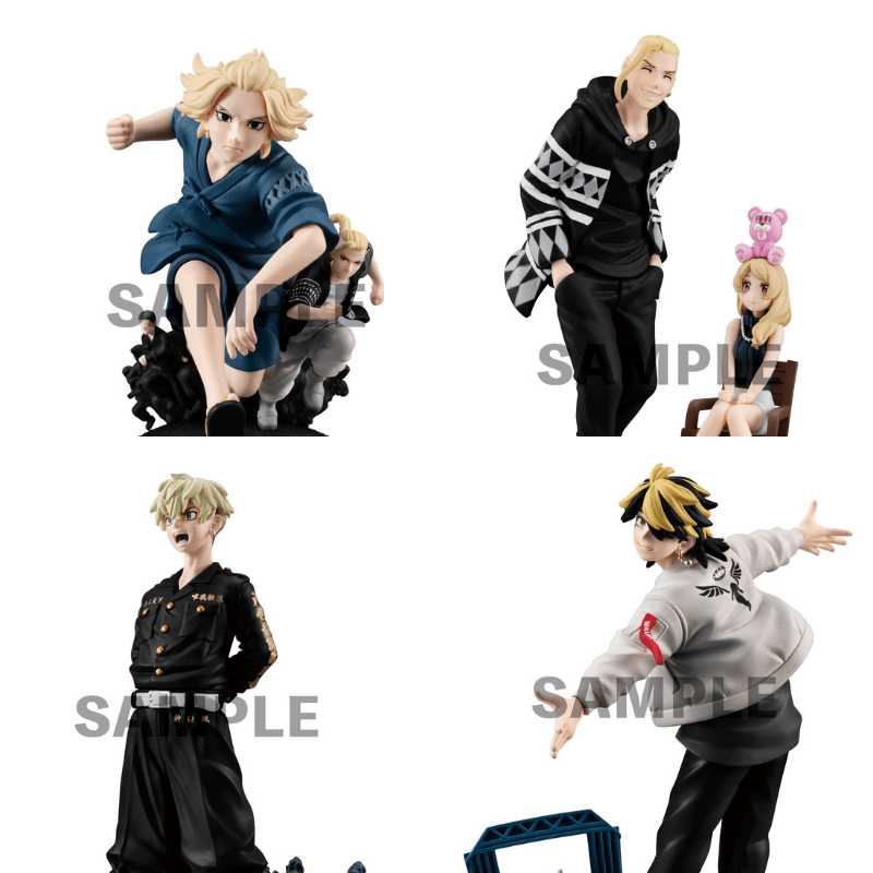 MEGAHOUSE PETITRAMA Series: Tokyo Revengers TOMAN HEROIC SCENES Vol.2 Set