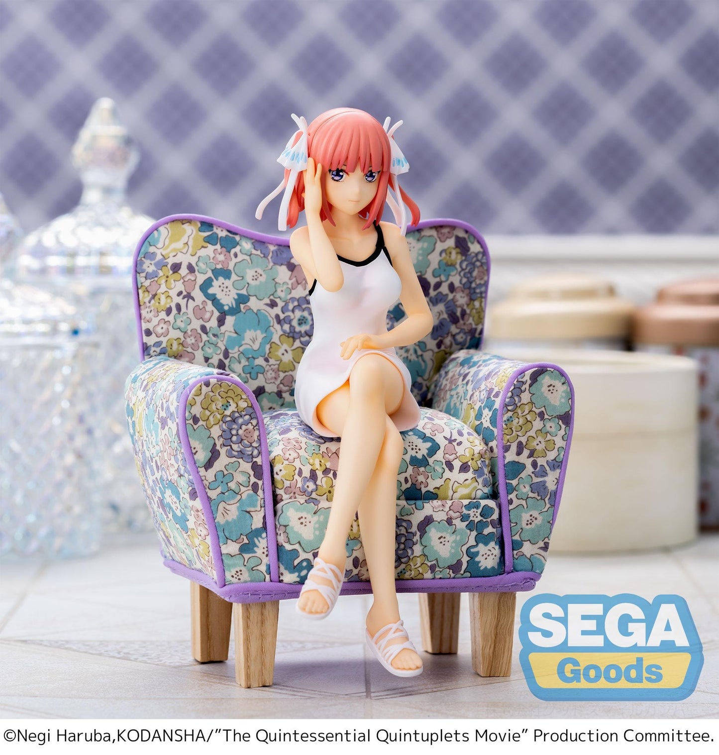 SEGA The Quintessential Quintuplets Nino Nakano Premium Perching Figure