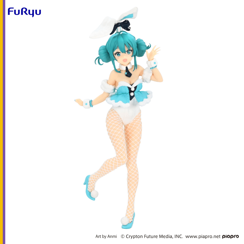 PO-FURYU: Vocaloid BiCute Bunnies Hatsune Miku (White Rabbit Ver.) Figure (Reissue)