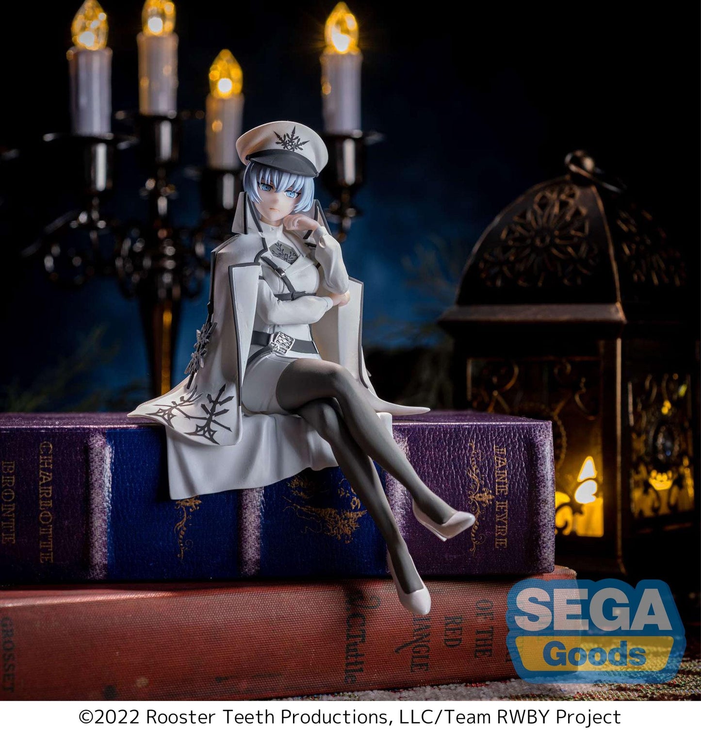 SEGA RWBY: Ice Queendom Weiss Schnee (Nightmare Side) Premium Perching Figure