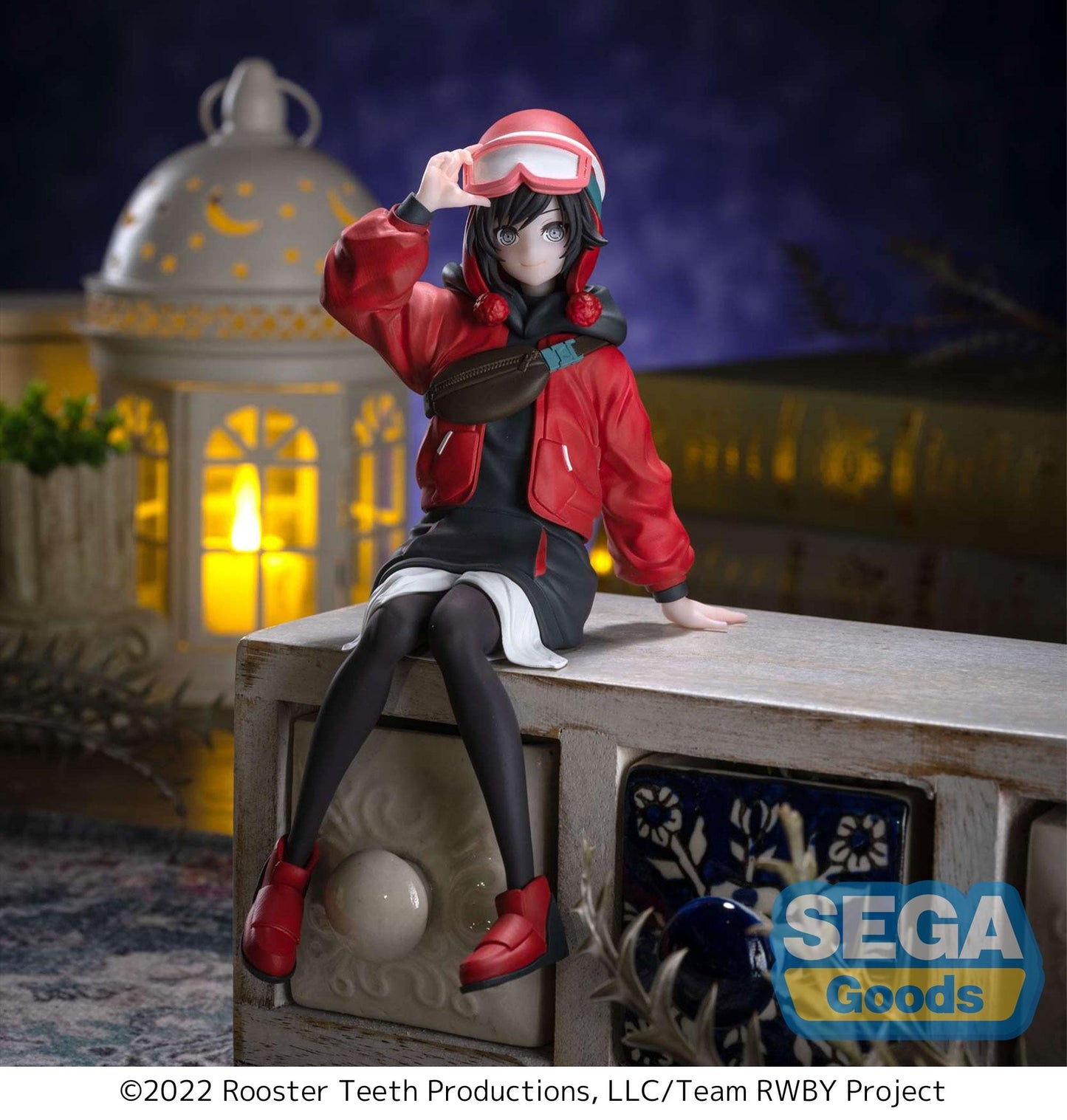 SEGA RWBY: Ice Queendom Ruby Rose (Lucid Dream) Premium Perching Figure