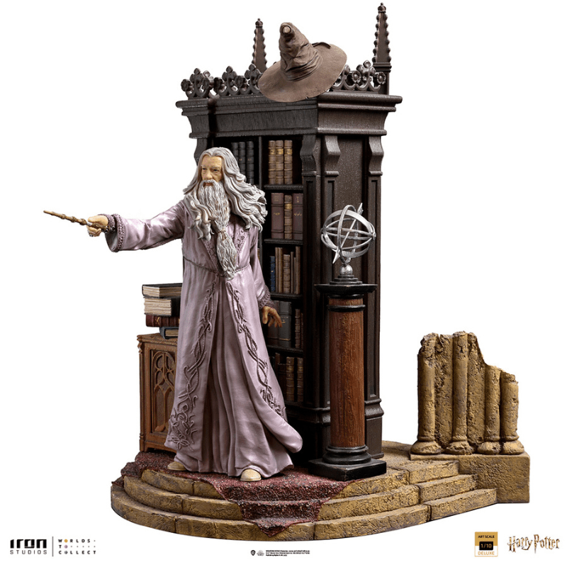 IRON STUDIOS Harry Potter Albus Dumbledore Deluxe Art Scale 1/10