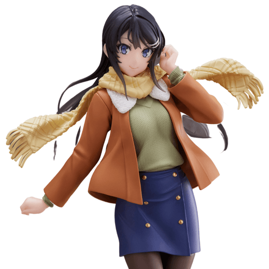 TAITO Rascal Does Not Dream of a Dreaming Girl Mai Sakurajima (Winter Wear Ver.) Coreful Figure