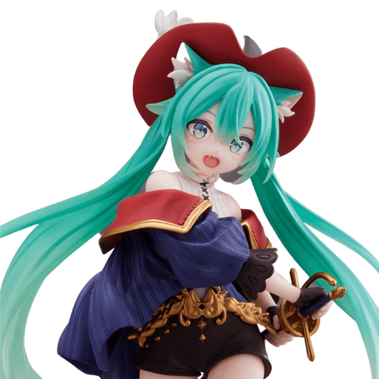 TAITO Vocaloid Hatsune Miku (Puss in Boots Ver.) Wonderland Figure