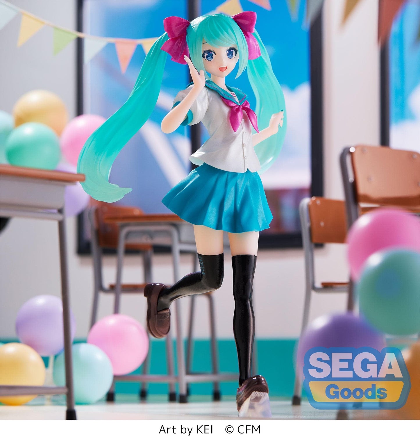 SEGA Hatsune Miku Series Luminasta - Hatsune Miku 16th Anniversary (KEI Ver.) Figure