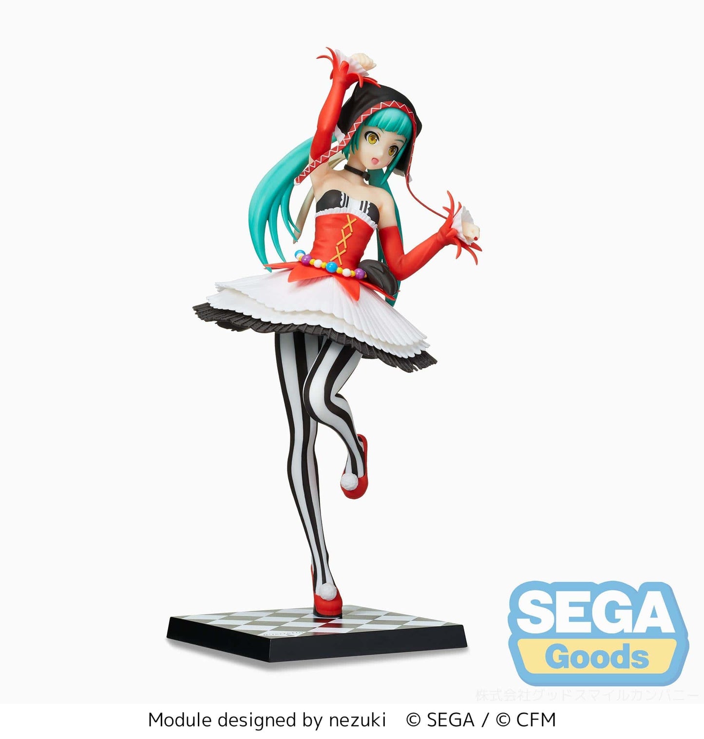 SEGA Hatsune Miku Project DIVA Arcade Future Tone Hatsune Miku (Pierretta) Super Premium Figure