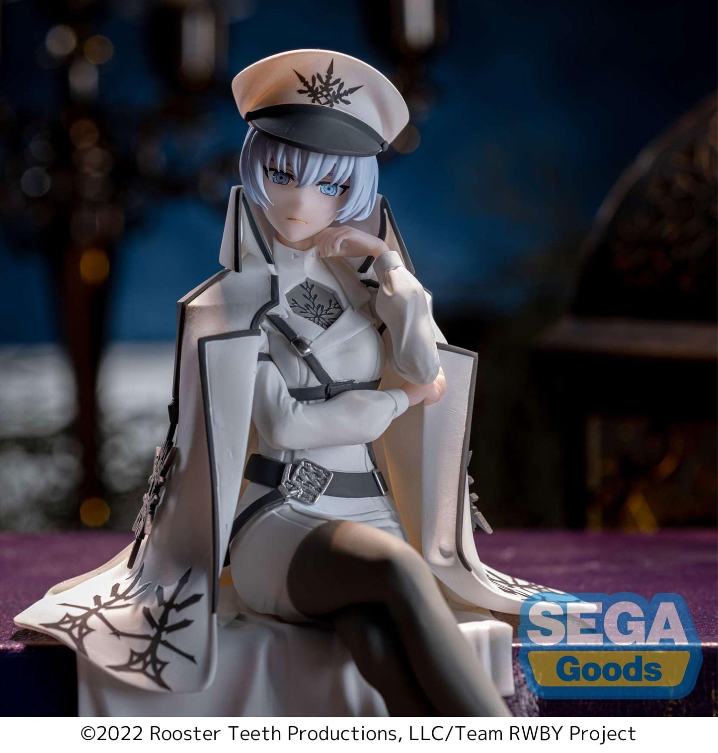 SEGA RWBY: Ice Queendom Weiss Schnee (Nightmare Side) Premium Perching Figure