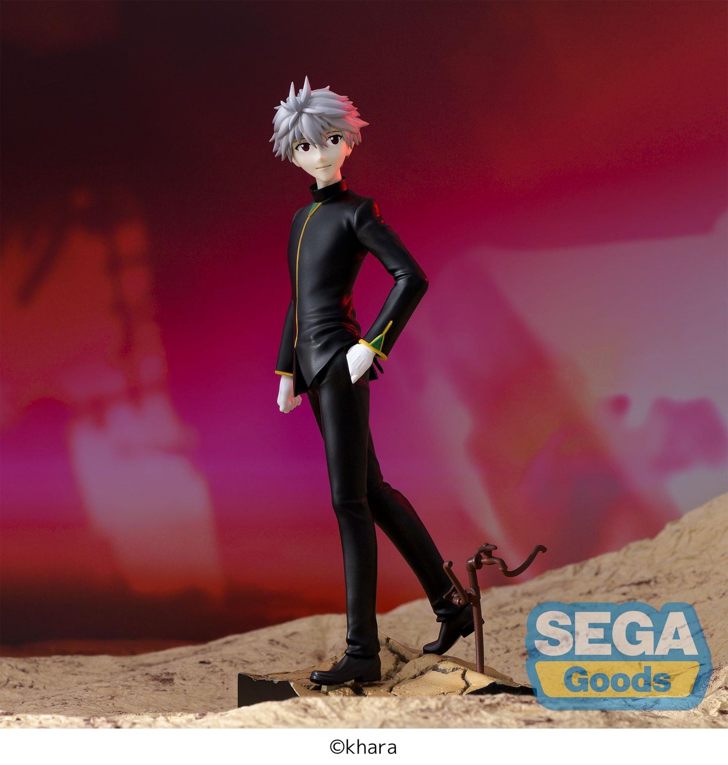 SEGA Rebuild of Evangelion Luminasta Kaworu Nagisa (Commander Suit Ver.) Figure